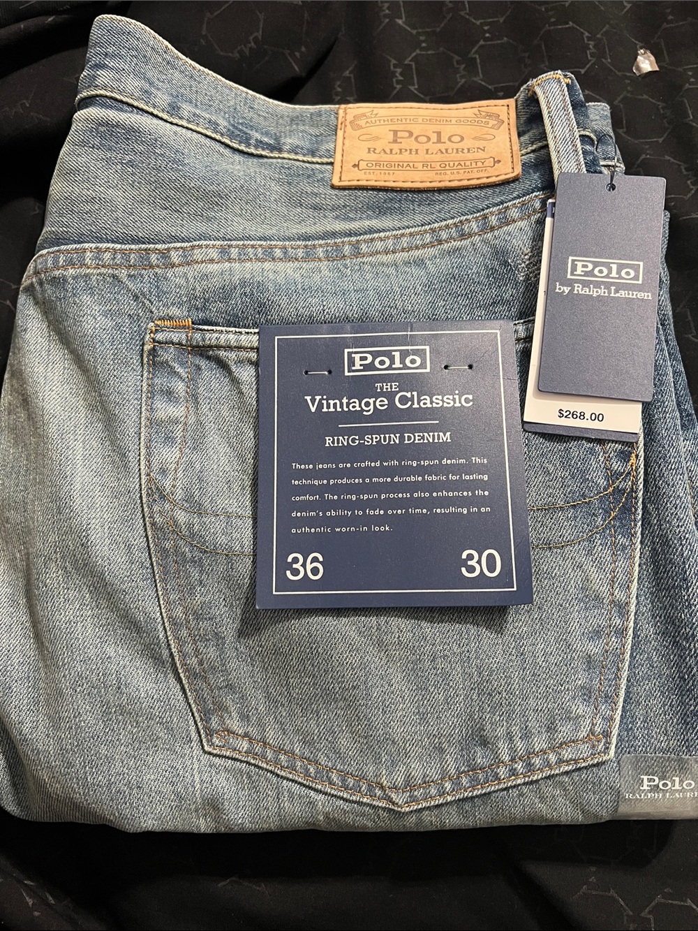 Polo by Ralph Lauren Light Blue Men’s Relaxed Jeans